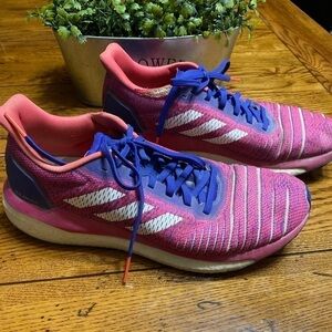 Size 10.5 - adidas Solar Drive Pink Purple sneaker